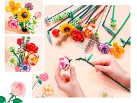 1658_MK Конструктор Букет жёлтых цветов