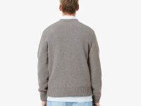 Мужской шерстяной свитер Lacoste с круглым вырезом