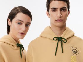 Хлопковое худи Lacoste унисекс с капюшоном