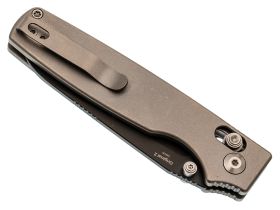 Складной нож Kizer Original 2 Sheepsfoot, сталь S45VN, рукоять титан, серый