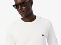 Мужской флисовый свитшот Lacoste классического кроя