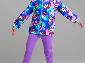 Куртка трикотажная для девочек