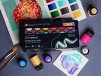 Набор акрила "Decola" 18 цв*20 мл глянцевый