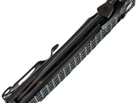Складной нож Daggerr Dropet All Black DL, сталь 8Cr14MoV, рукоять термопластик FRN, черный