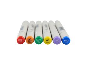 Набор маркеров Sketchmarker "Classic Rich Set" 6 цветов в картонной упаковке