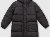 Стеганая утепленная куртка с капюшоном