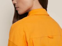 Базовая рубашка из льна и вискозы