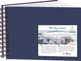Блокнот для эскизов Лилия Холдинг "Travelling sketchbook" А5 80 л 130 г Ландшафт шоколадный