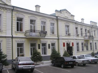 Дом, где жил Д. Кокмасов и в 1918 – 1920 гг. размещался Порт-Петровский ВРК