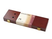 Набор кистей для акварели Mairtini 3 шт (RG700R-12,656-4,M7-4)-J, в деревянной коробке