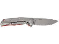Складной нож LionSteel T.R.E., сталь M390, рукоять титан/G10, оранжевый