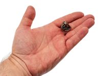 Бусина для темляка Кобра, бронза