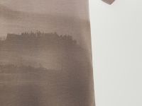 Свободная футболка с принтом