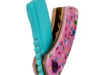 Складной нож Kansept Mini Korvid, сталь 154CM, рукоять G10, розовый