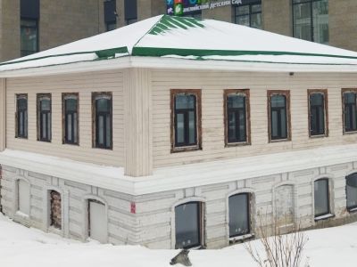 Дом Клементьевой, где в 1905 г. был тайный склад оружия