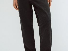 Свободные джинсы Bow, Серый