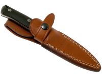 Нож с фиксированным клинком LionSteel B35, сталь Sleipner, рукоять черный G10