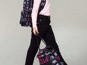 Сумка-мешок текстильная для девочек