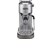 Кофеварка рожковая De'Longhi Dedica Duo EC890.M (Silver)