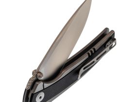 Складной нож CIVIVI Teraxe, сталь Nitro-V, рукоять G10, черный/серый