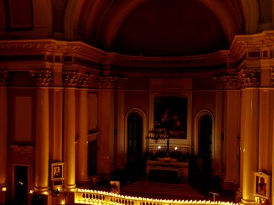 Иоганн Себастьян Бах в сиянии свечей