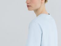 Футболка с принтом, Голубой