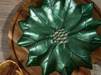 Блюдо Пуансеттия/Poinsettia II