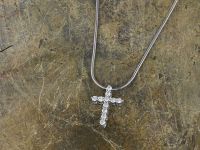 Подвеска из белого золота с бриллиантами э4701пд04201166