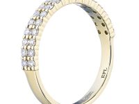 Кольцо из желтого золота с бриллиантами э0301кц04181900