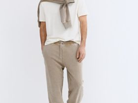 Футболка с необработанным краем, Белый