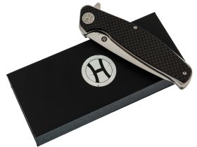 Складной нож Honor Ajax, сталь D2, рукоять карбон