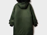 Пальто текстильное с полиуретановым покрытием для девочек