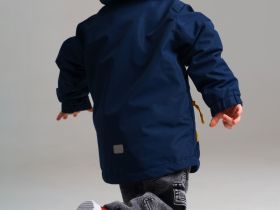 Куртка детская текстильная с полиуретановым покрытием для мальчиков (ветровка)