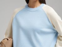 Свободный джемпер с рукавами-реглан