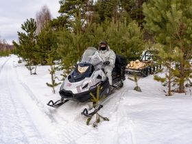 Снегоход РУССКАЯ МЕХАНИКА Tayga Patrul 800 SWT