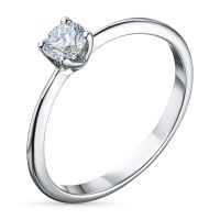 Классическое кольцо из серебра э0612кц04220754_white