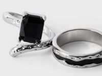 Серебристые кольца 2 шт. Глория Джинс