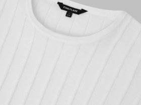 Джемпер прямого кроя из 100% хлопка