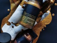 Краска декоративная Brosco 100 мл Старое серебро