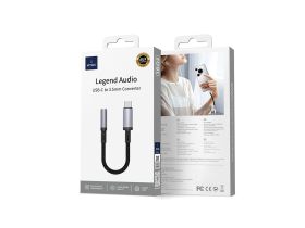 Переходник WIWU Legend Audio USB-C to 3.5mm (Wi-C047T) (Black)