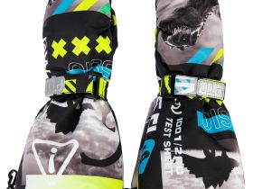 Варежки текстильные для мальчиков