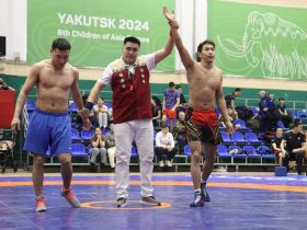 Яков Дмитриев впервые стал чемпионом Якутии по национальному многоборью