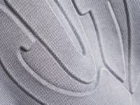 Свитшот с объёмным принтом для девочек, Серый