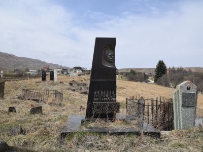 Могила и памятник Магомеда-Мизры Хизроева