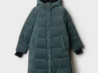 Пальто текстильное с полиуретановым покрытием для девочек