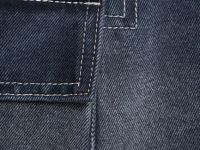 Джинсовая юбка мини для девочек, Черный