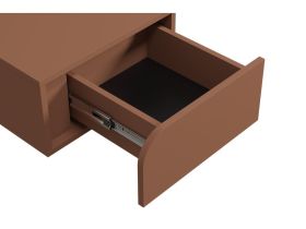 Тумба прикроватная подвесная Блест 45x22 Терракотовый