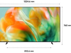Телевизор Samsung 55" Mini LED M80H 4K, Процессор NQ4 AI Gen2, Smart ТВ (2026) UE55M80HAUXPY титановый черный