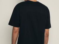 Футболка свободного силуэта с принтом