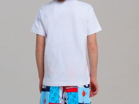 Комплект трикотажный для мальчиков: фуфайка (футболка), шорты